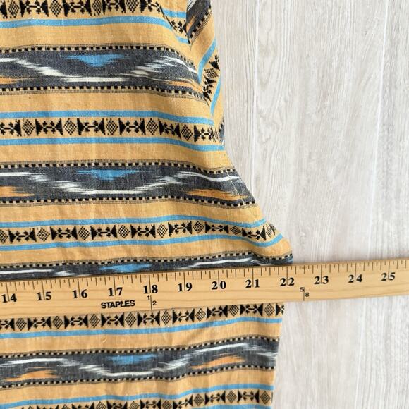 BILLABONG Shirt Men's Medium Short Sleeve Hawaiian Down Aztec Tribal Western - Picture 12 of 12